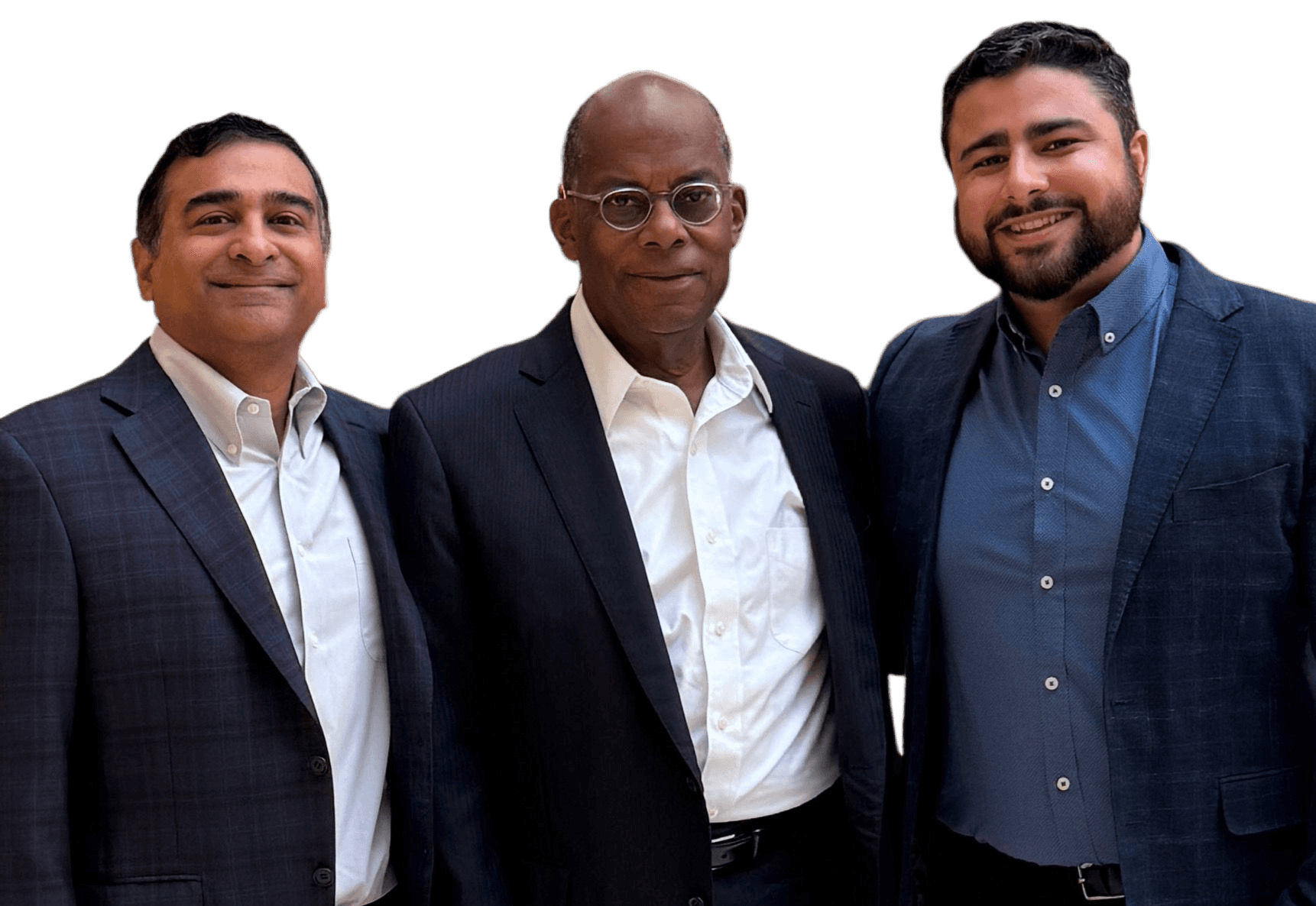 Anand Subramanian, Roger Ferguson Jr., and Milad Alucozai